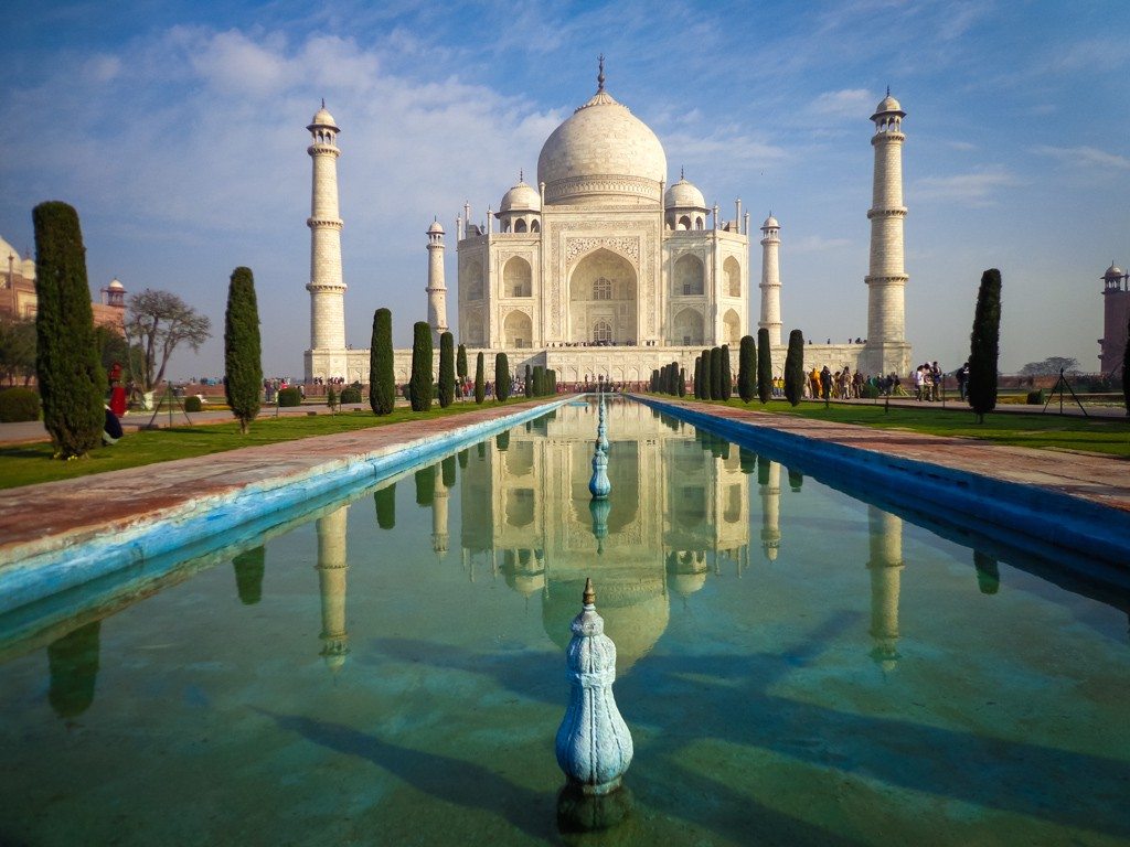 You will soon forget about visa frustrations when you see the Taj Mahal!
