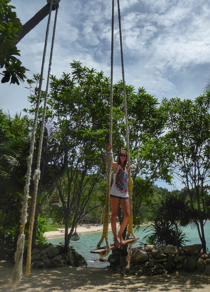Hanging out at Koh Raham, Secret Beach, Koh Phangan