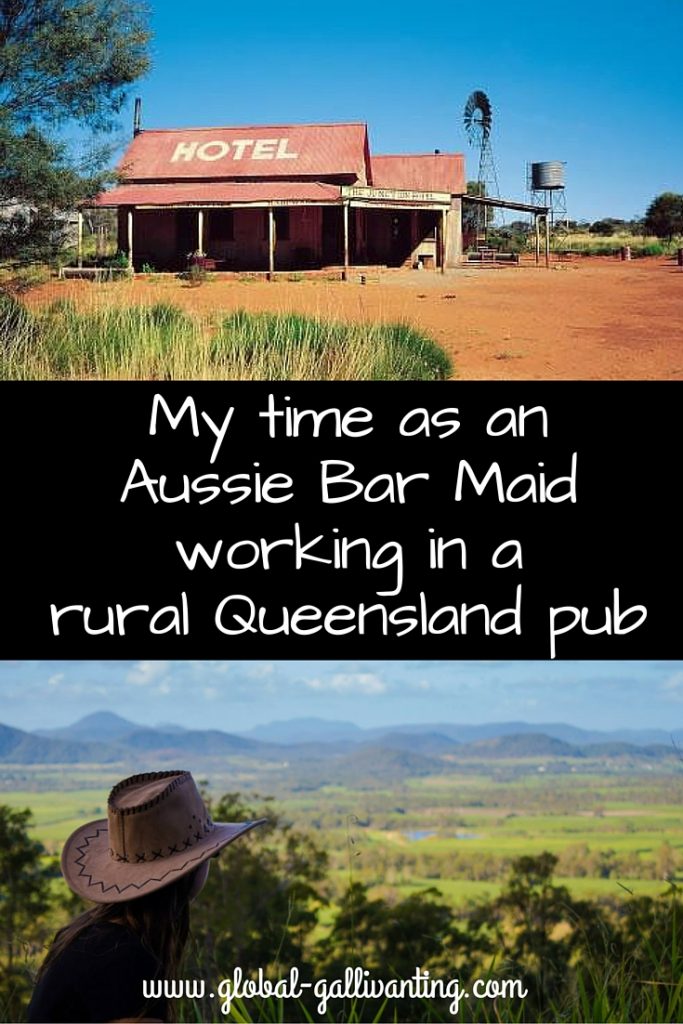 My time as an Aussie Bar Maid working in a rural Queensland pub