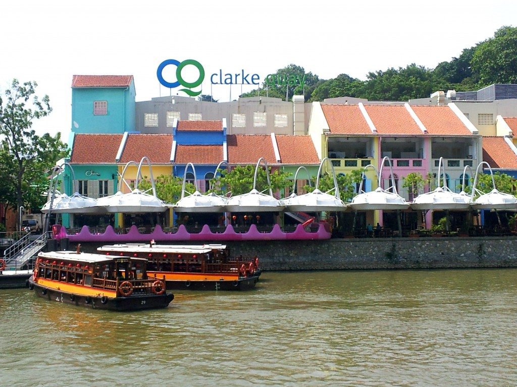 Clarke Quay has been restored and you can take a cruise down the Singapore river