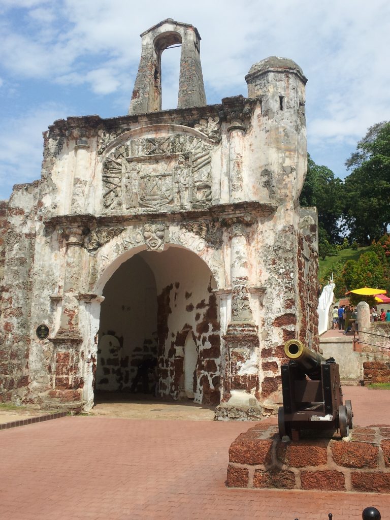 A famosa fort in Malacca, melaka, Malaysia