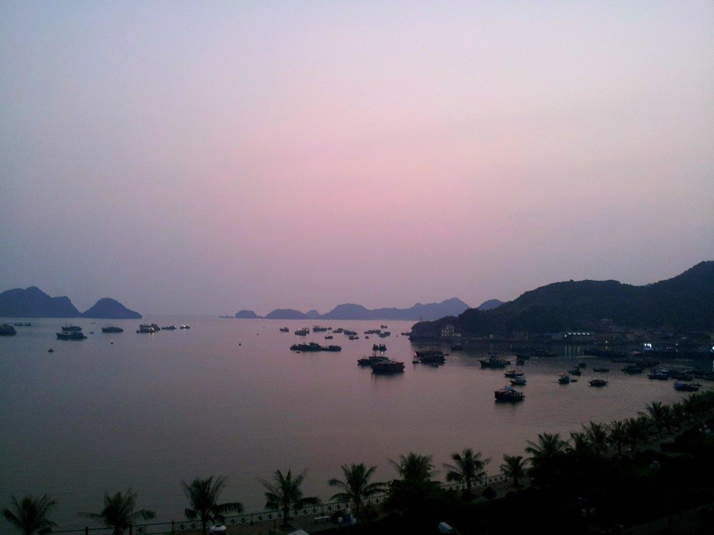 cat ba island harbour, halong bay without a tour