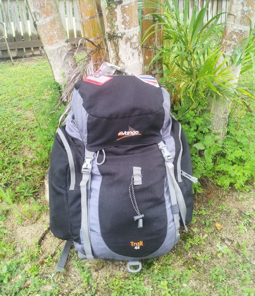 small backpack packing for south east asia