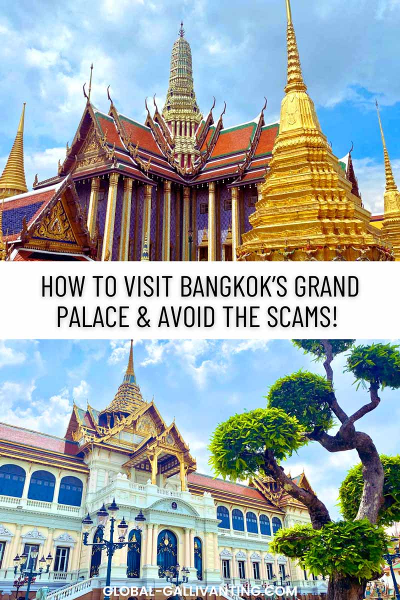 how to visit the grand palace and avoid the scams pin