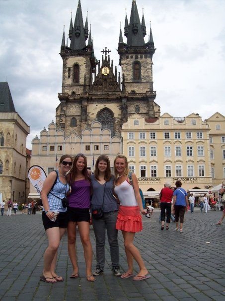 In Prague on my first big trip that gave me the travel bug