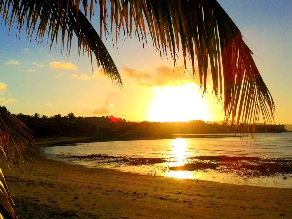airlie beach sunset australia