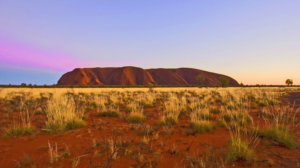 Uluru outback australia