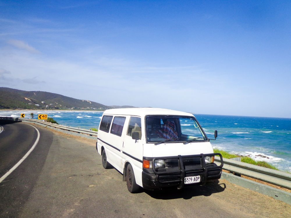 great ocean road trip campervan