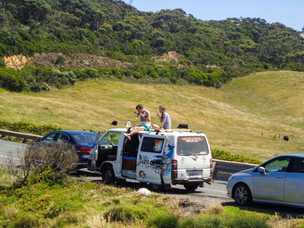 great ocean road campervan