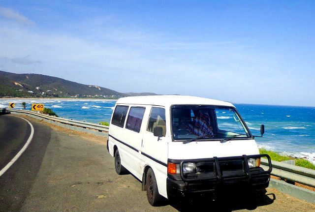 great ocean road trip campervan