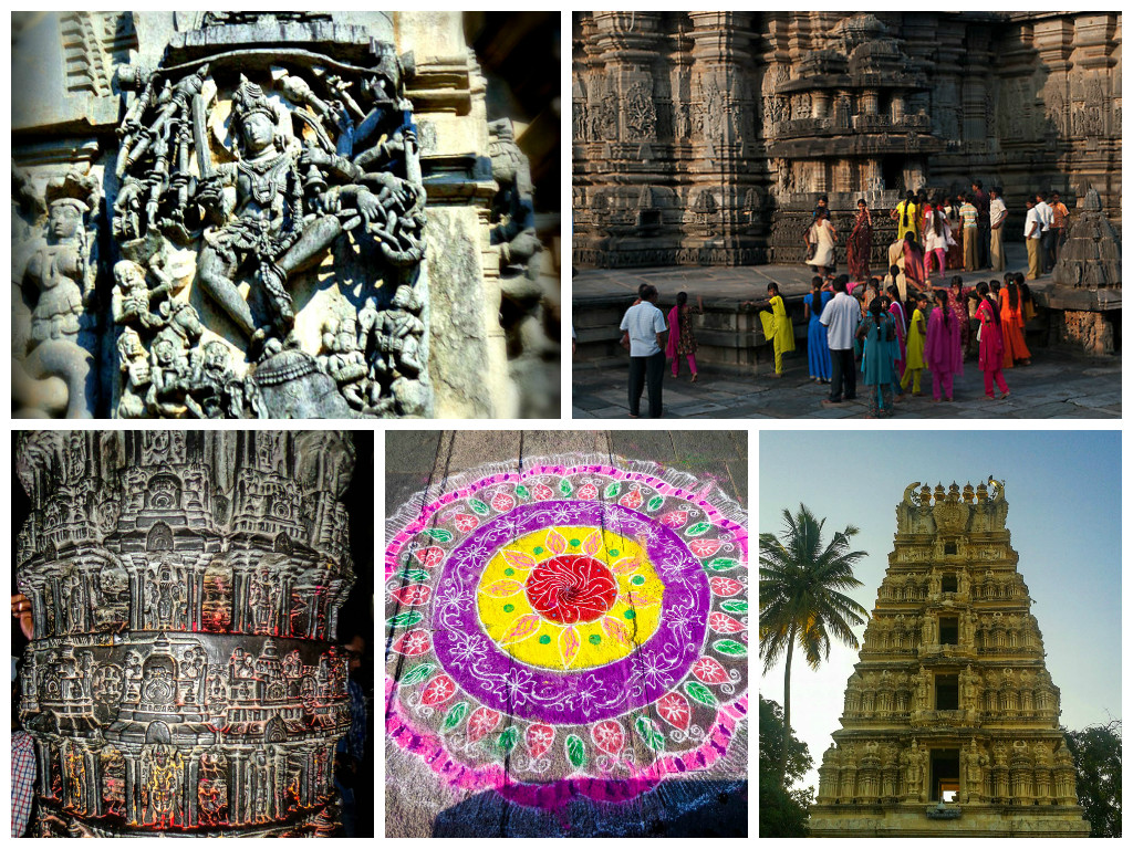 belur temples in karnataka collage