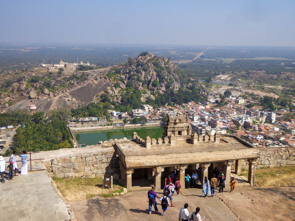 The view from Shravanabelagola
