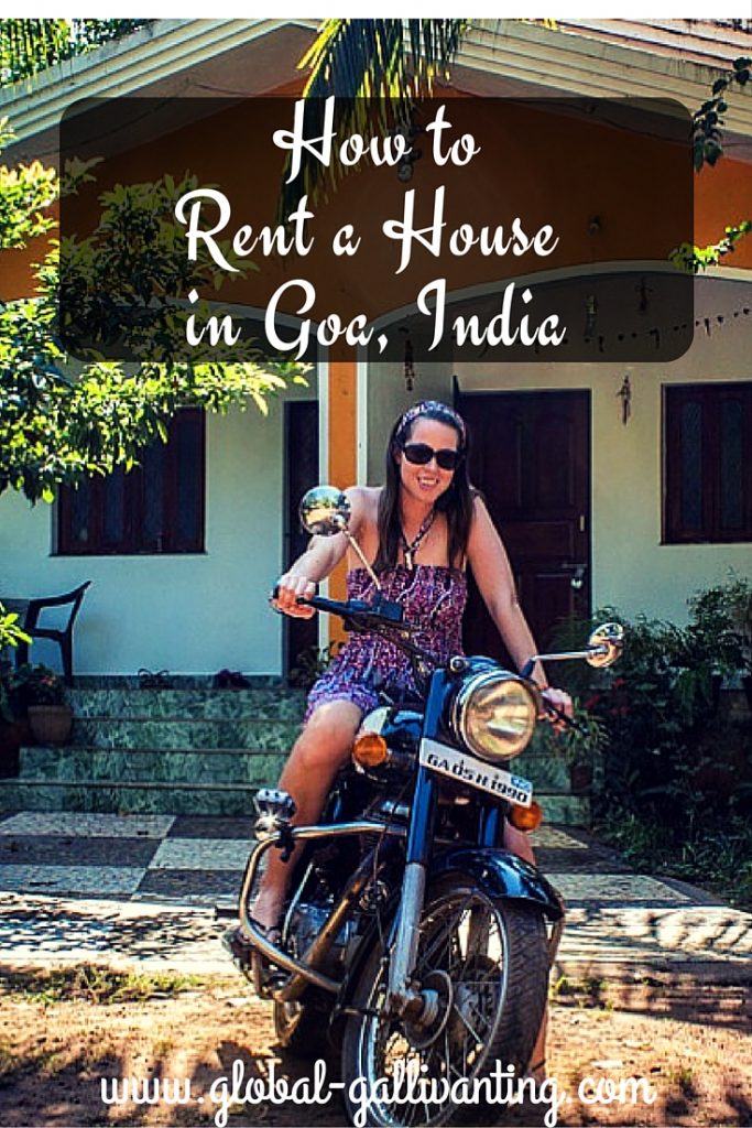 How to rent a house in Goa, India
