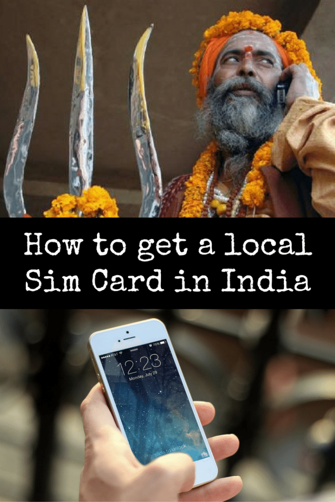 How to get a local sim card in India