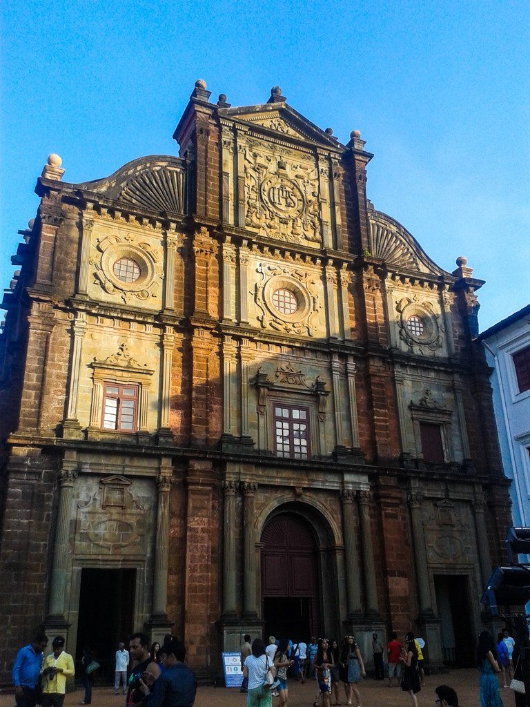 The Basilica of Bom Jesus in Old Goa
