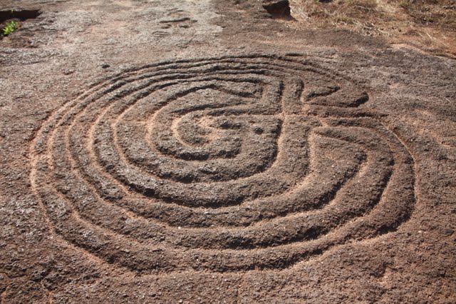 rock carvings