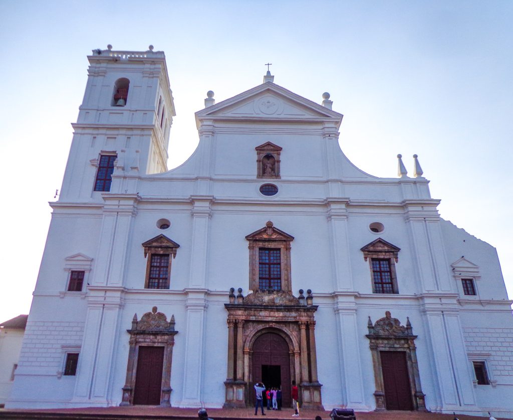 Se Cathedral in Old Goa, India
