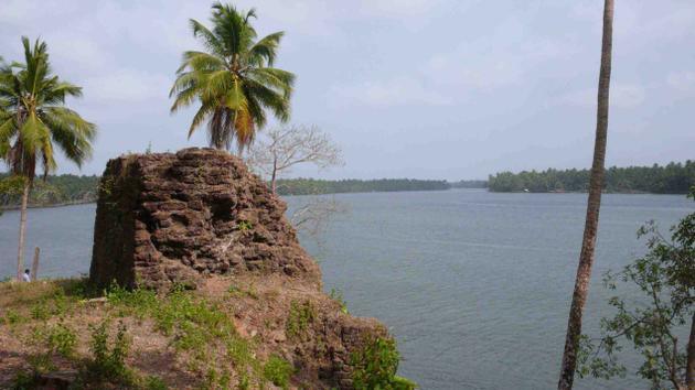 Ruins of the ancient port of Muziris