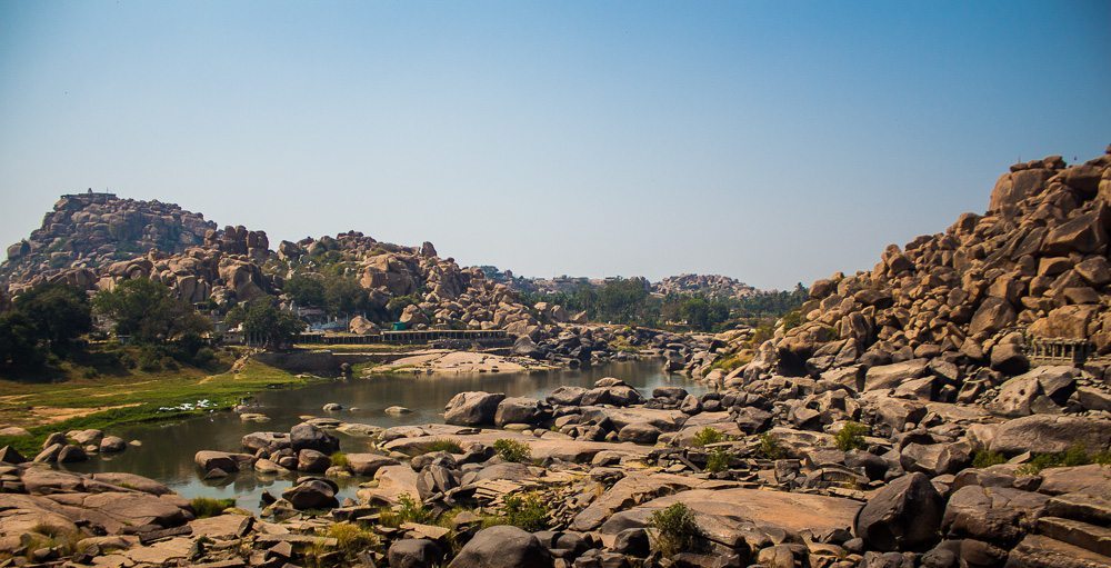 Hampi boulder landscape