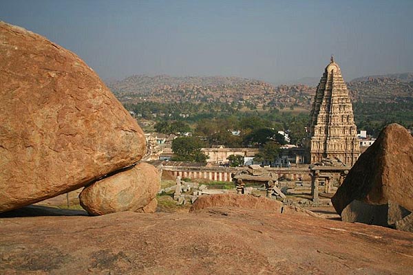Views over Hampi from Hemakuta Hill