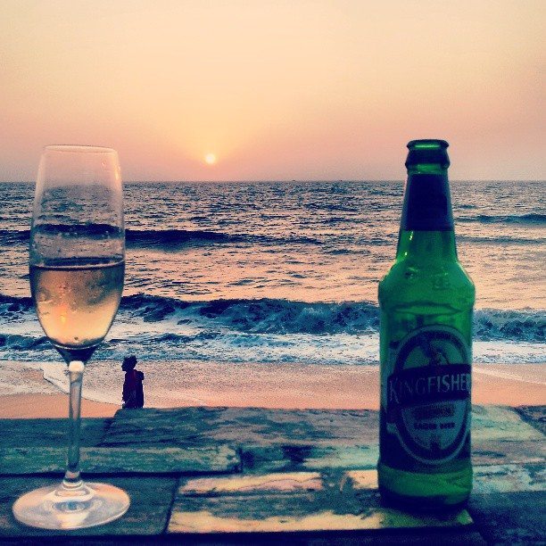 sunset drinks in goa