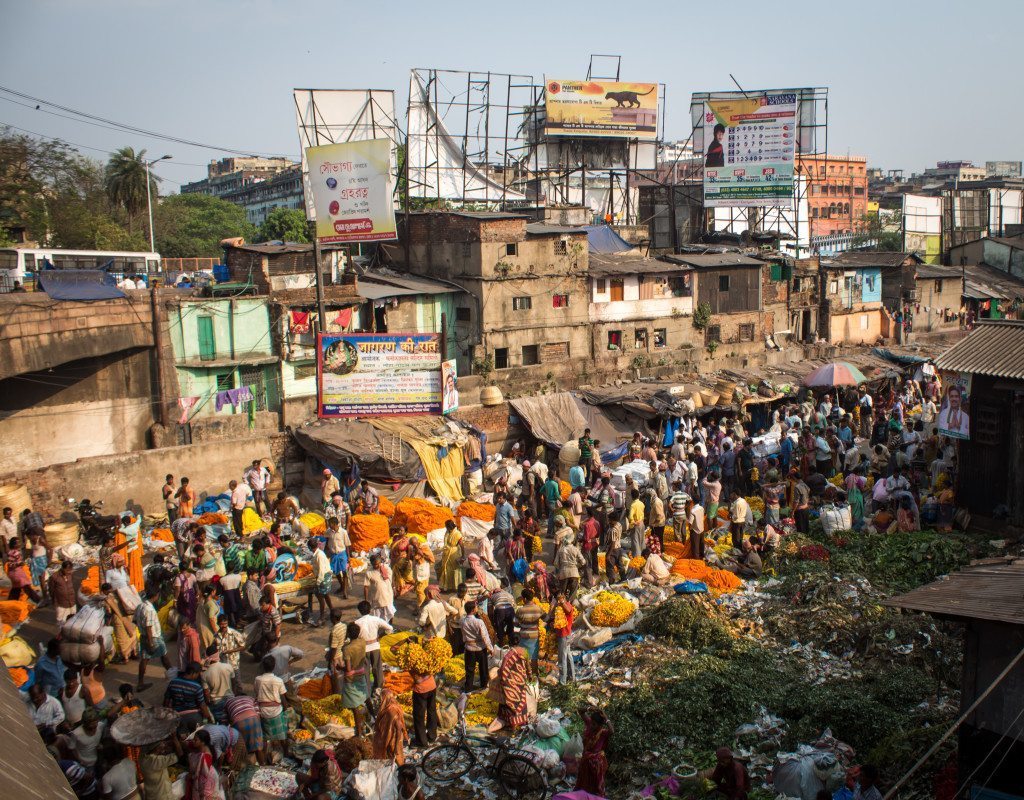 Calcutta Flower Market