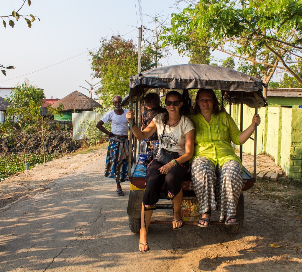 Transport through the Sundarbans was interesting, not hugely comfortable, but allowed us to get an insight into how the locals live