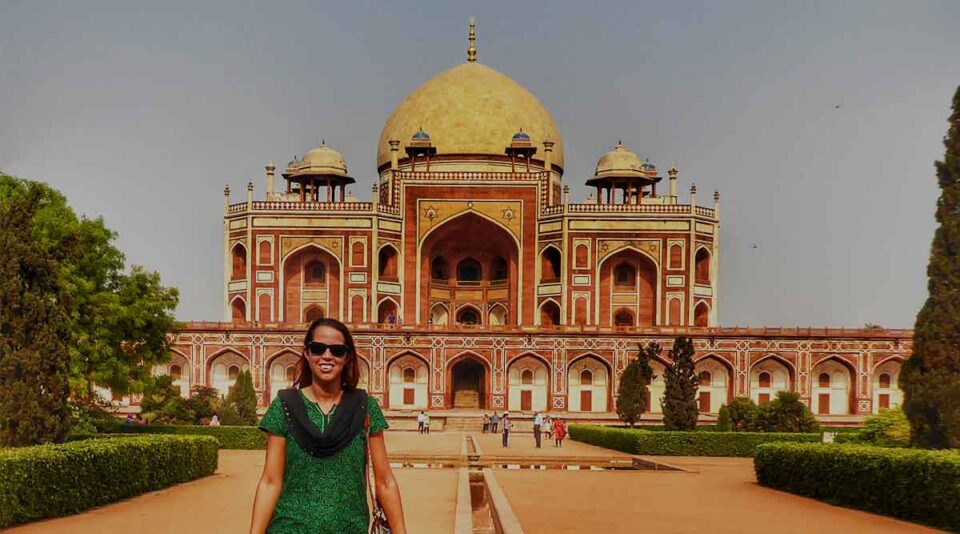 anna a solo female traveller in delhi india