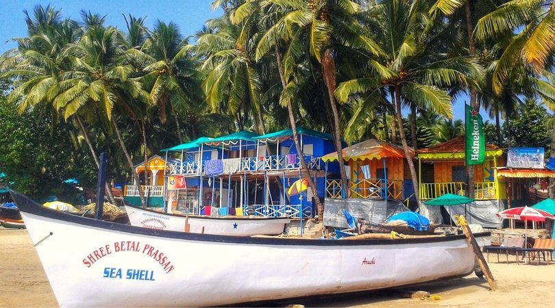 Palolem Beach in Goa