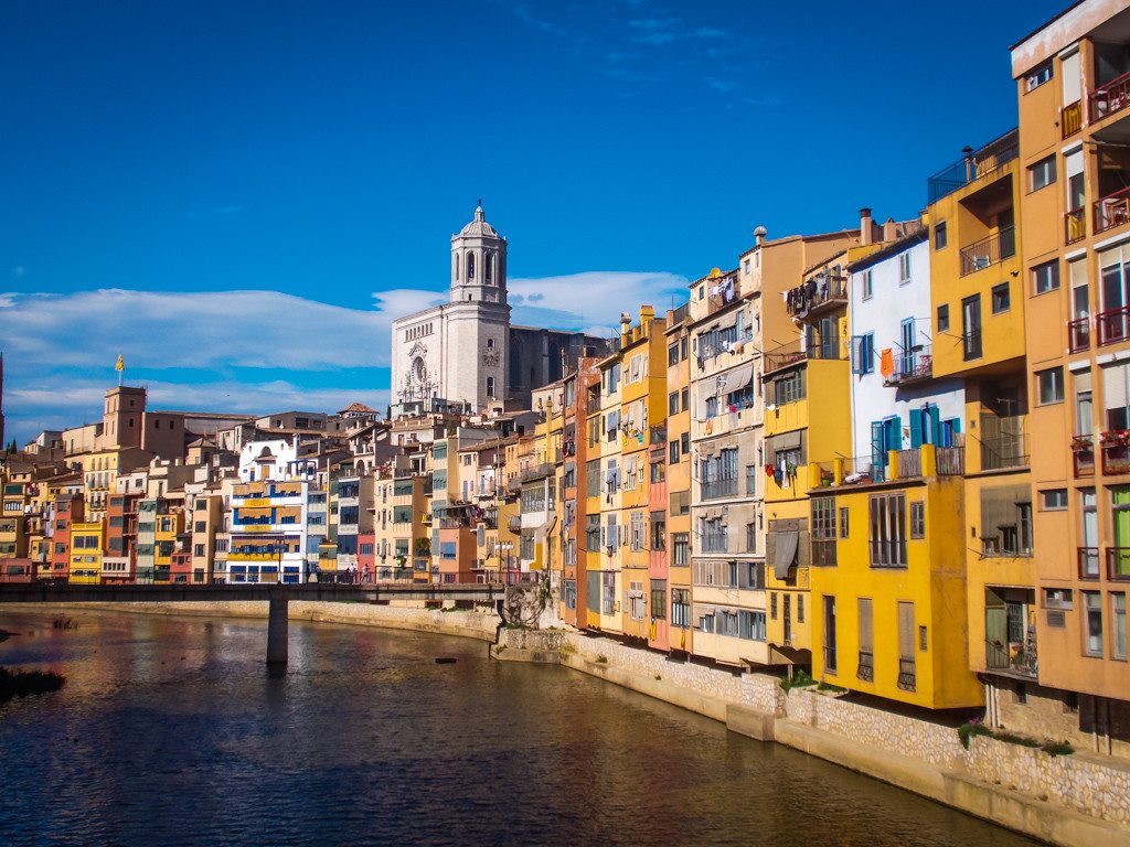 why you should visit girona - the views from the bridges