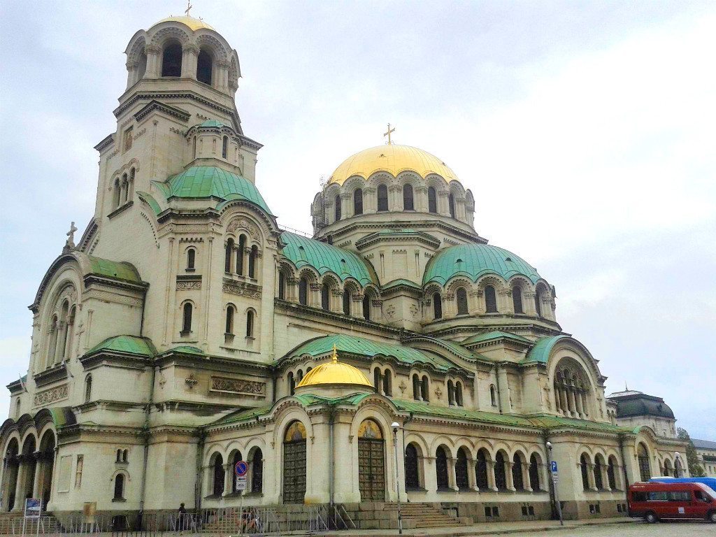 Sofia Cathedral in Bulgaria, one of the cheapest places to travel in Europe 