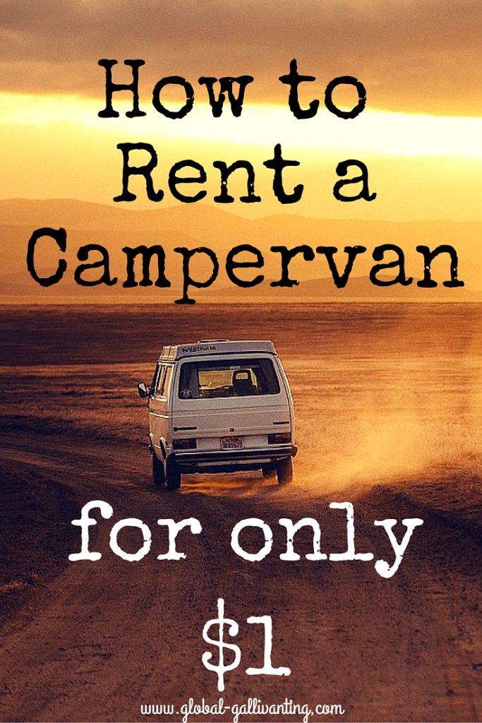 How to Rent a Campervan for Only $1