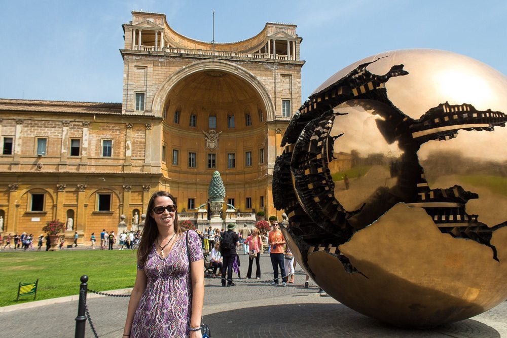 Vatican museum sculpture