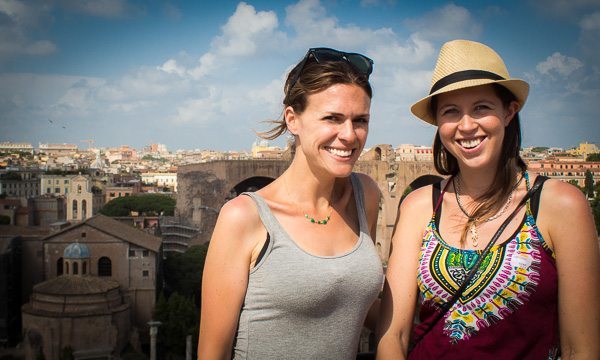 With our LivItaly guide Rachel