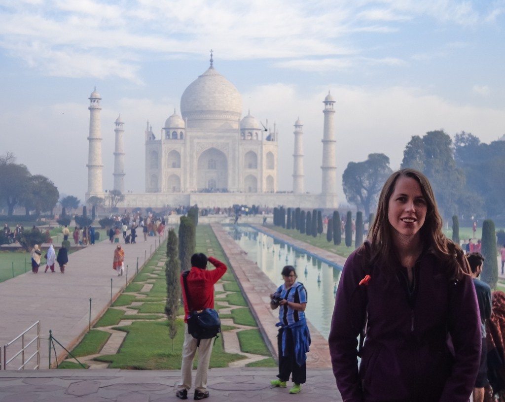 My first look at the amazing Taj Mahal