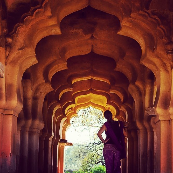 archways in Hampi