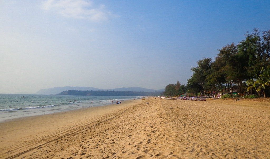 Agonda Beach in South Goa