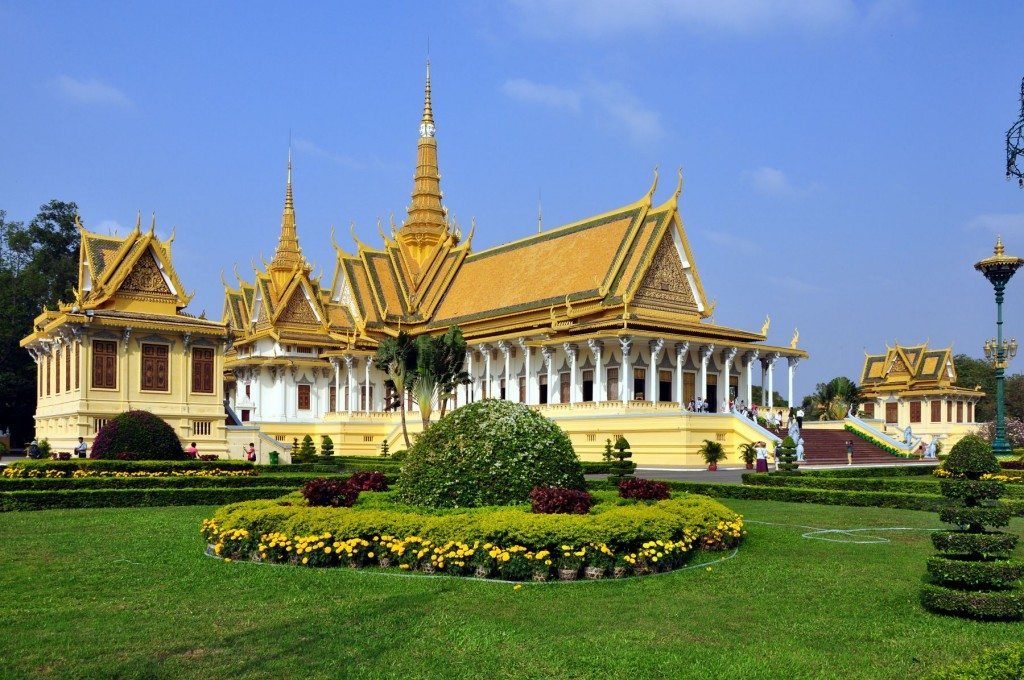 The Royal Palace in Phnom Penh