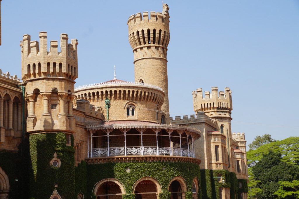 The palace in Bangalore