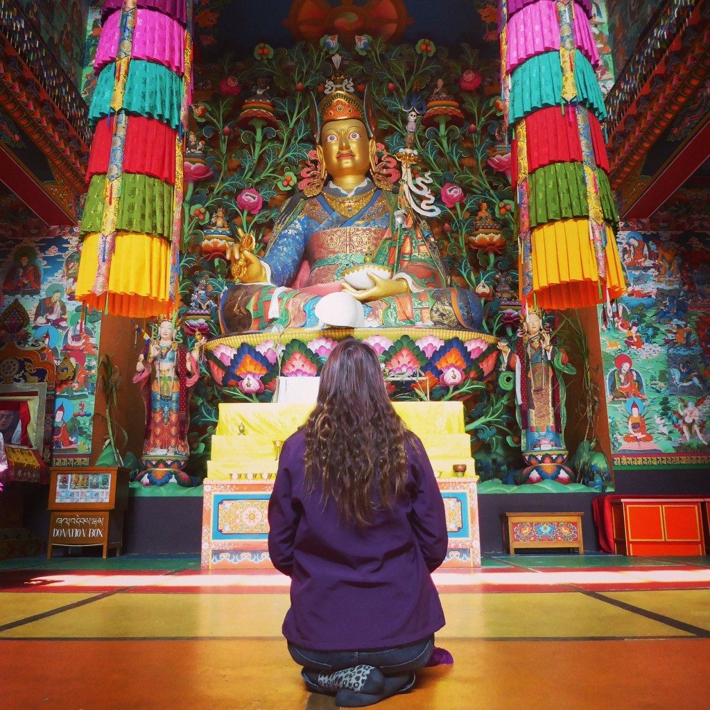 Inside the Khinme Monastery, Tawang, Arunachal Pradesh