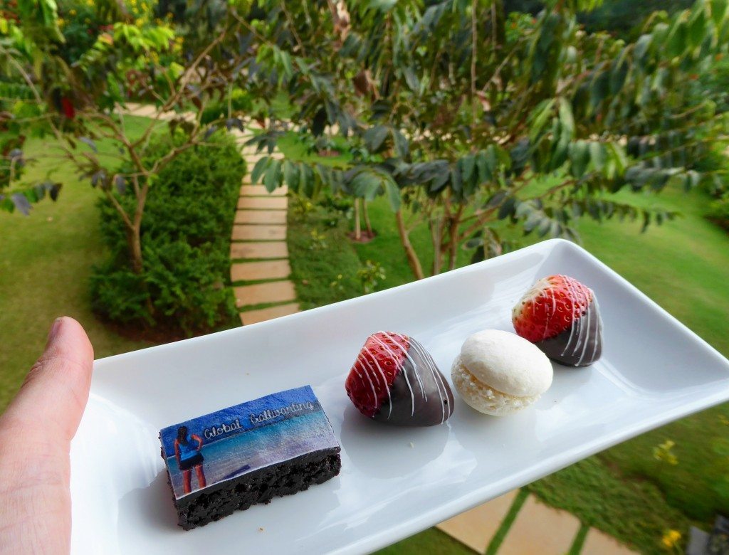 Wow! A cake with my blog name on it! 