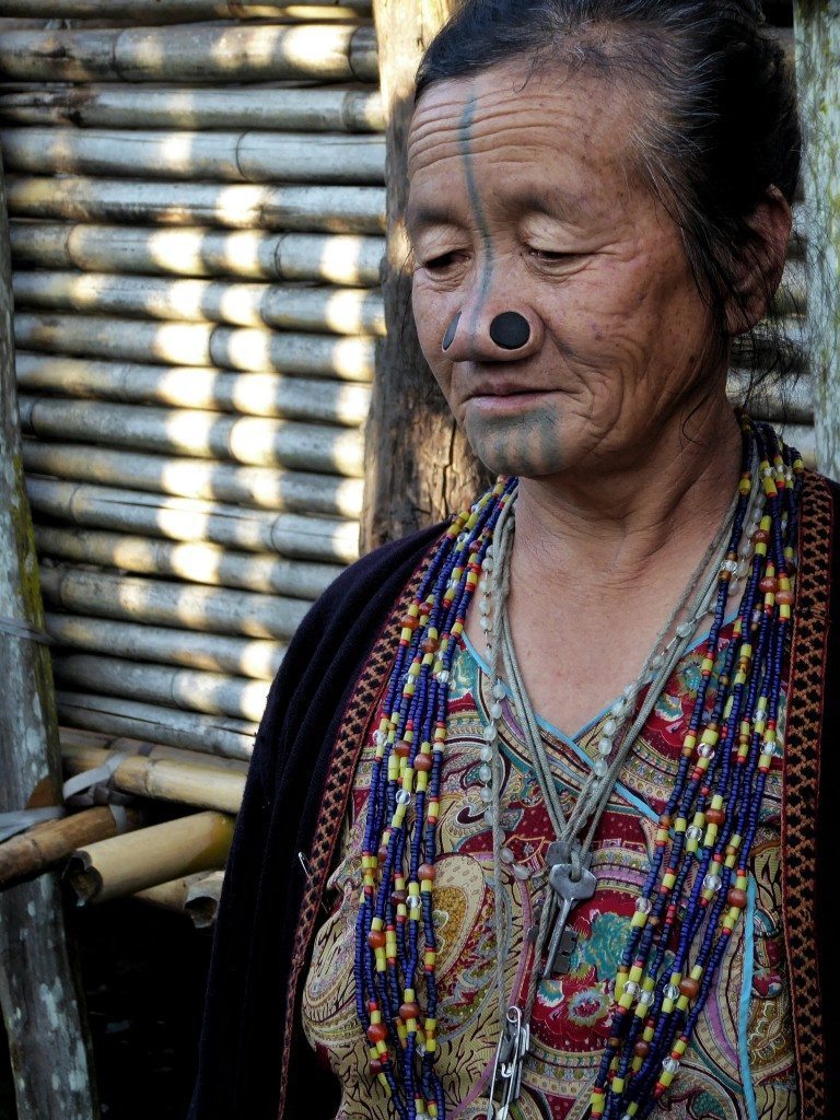 Apatani Women in Ziro Valley, North East India