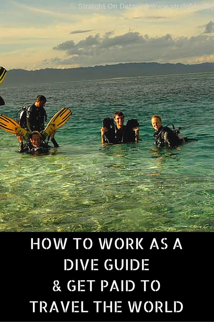 How to work as a dive guide and get paid to travel the world
