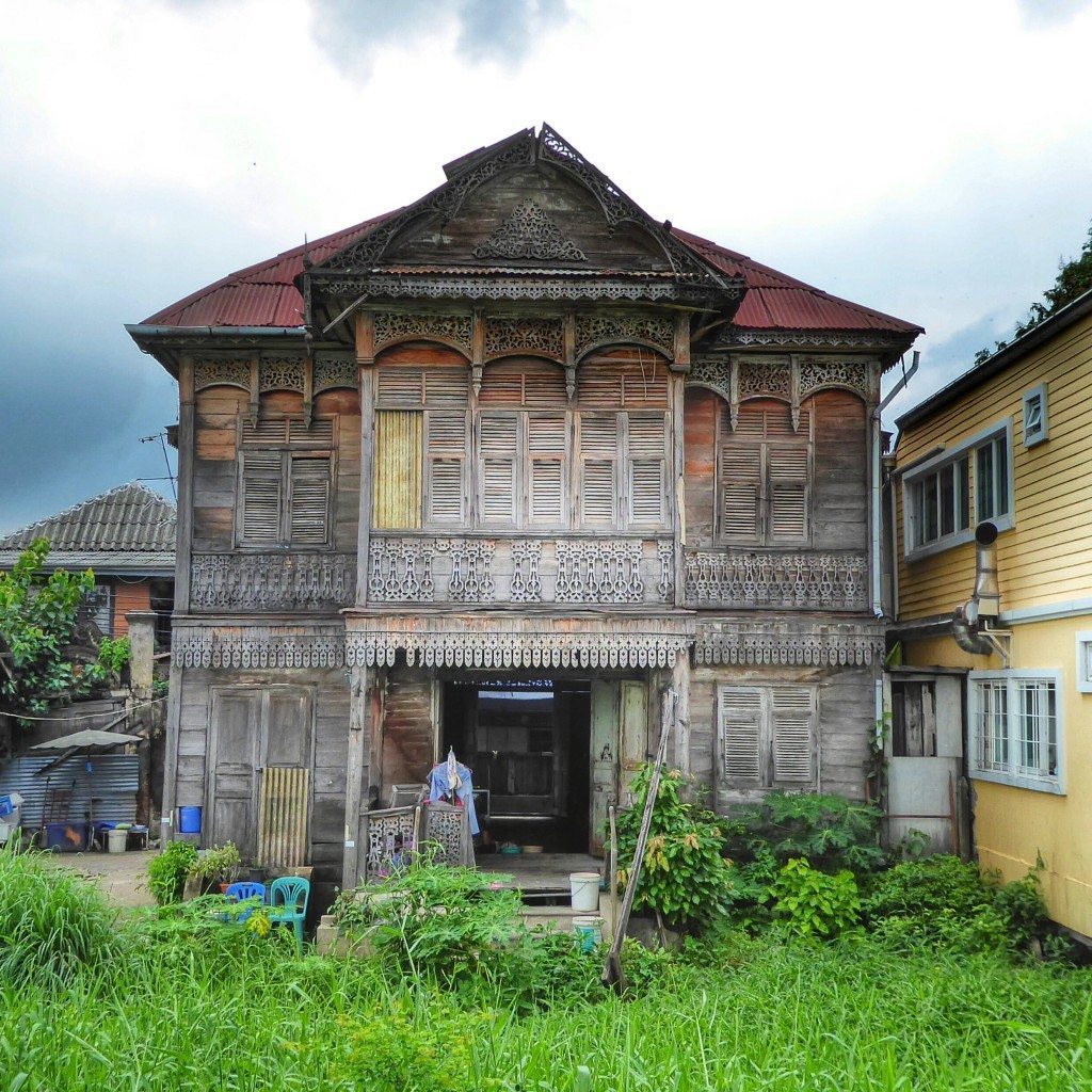 Original Thai house in Thonburi, Bangkok