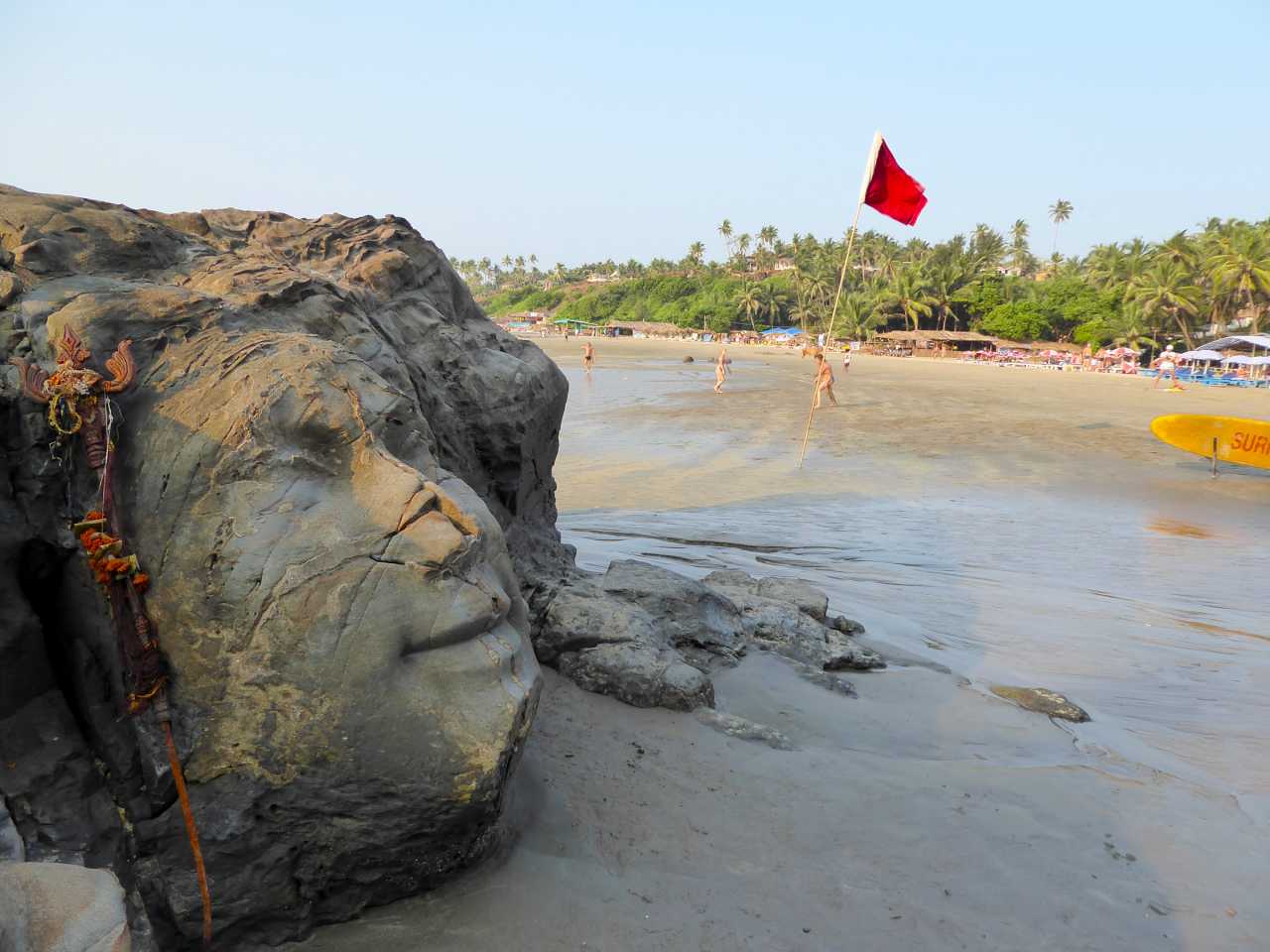 Shiva rock, Vagator beach, Goa (2015)