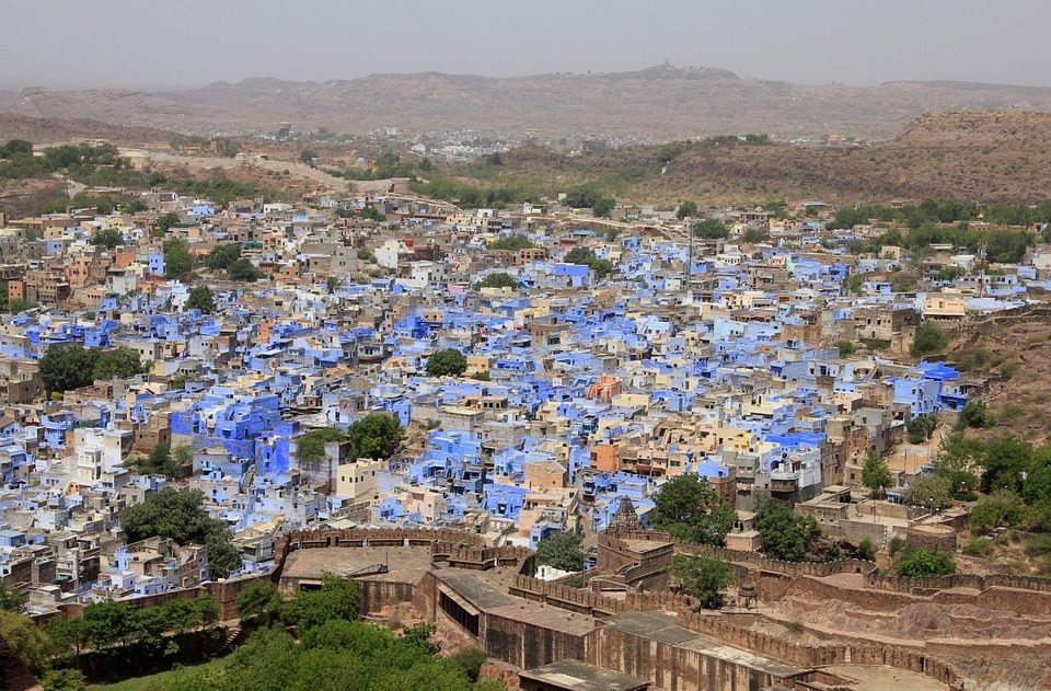 Views over Jodhpur - the blue city