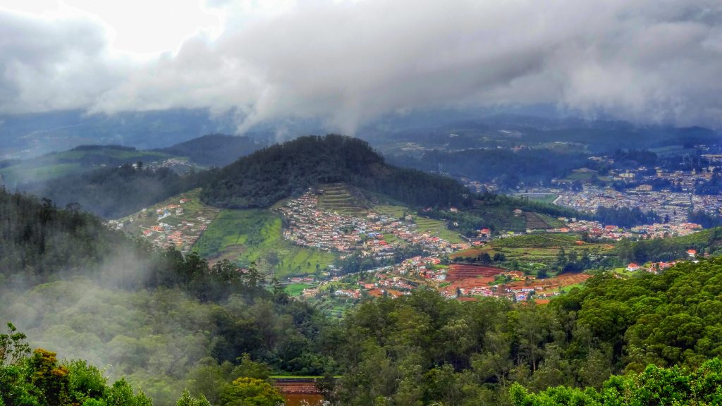 View over Ooty, Tamil Nadu
