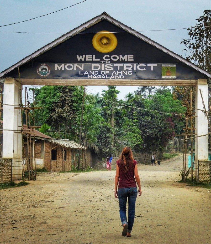 Crossing the border into Nagaland