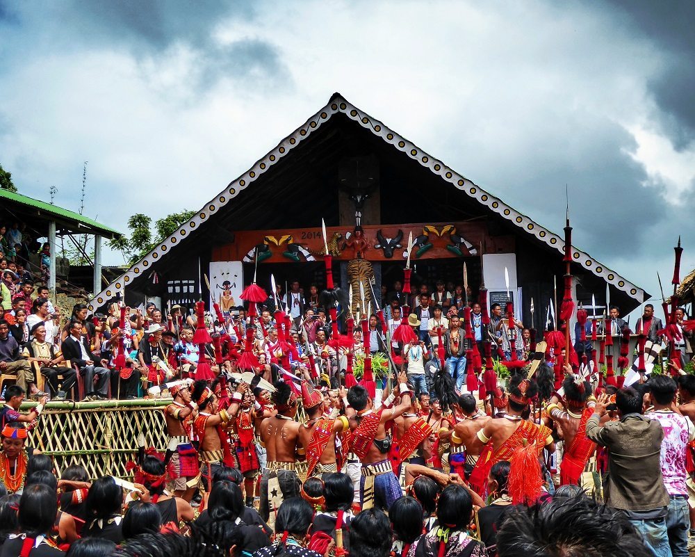 Aoling Festival in Wakching. Nagaland