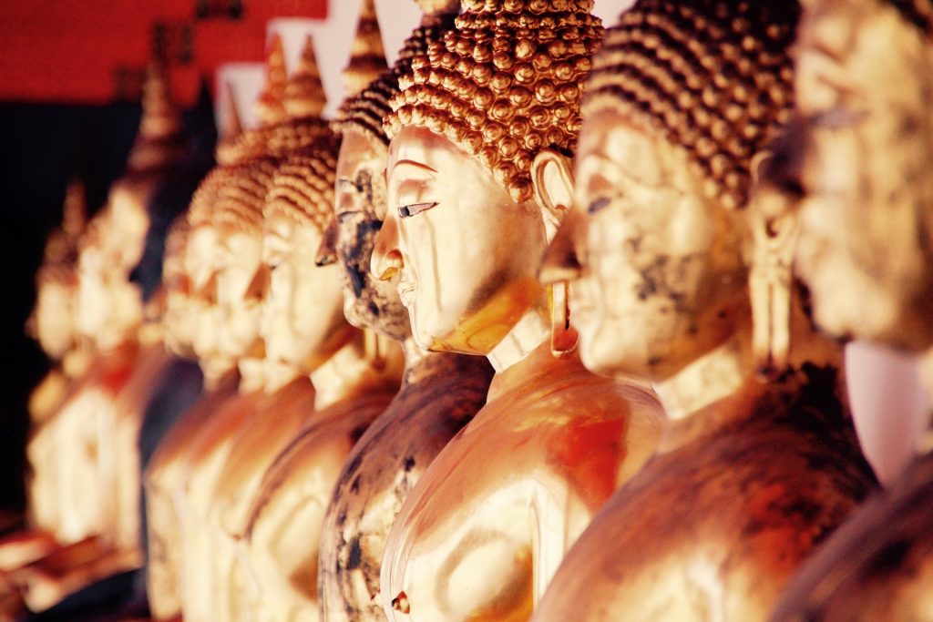 Golden Buddhas in Bangkok